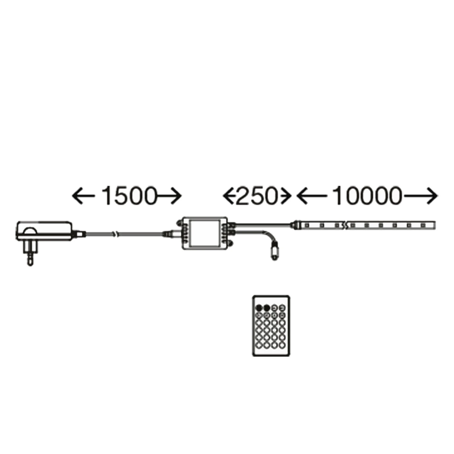 Briloner LED-Strips Led Superline - Kunststoff - 300-flammig 9 Briloner LED-Strips Led Superline - Kunststoff - 300-flammig – Bild 7