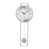 AMS Pendelwanduhr City Bell - Funk - Silber -Günstiges Deko Geschäft 1000185967 190902 09464100004 IMAGE P000000001000185967