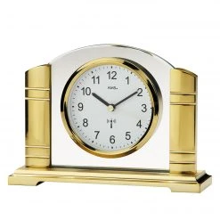 AMS Tischuhr Timmel - Funk - Gold