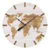 Boltze Wanduhr Global - Tanne -Günstiges Deko Geschäft 1000189054 191002 06120800031 IMAGE P000000001000189054