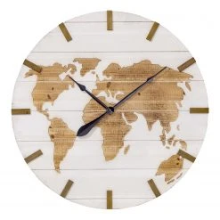 Boltze Wanduhr Global - Tanne