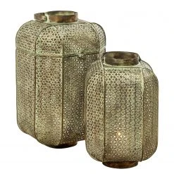 Boltze Windlicht Violo II (2-teilig) - Eisen