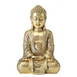 Boltze Dekofigur Buddha Jarven - Kunstharz