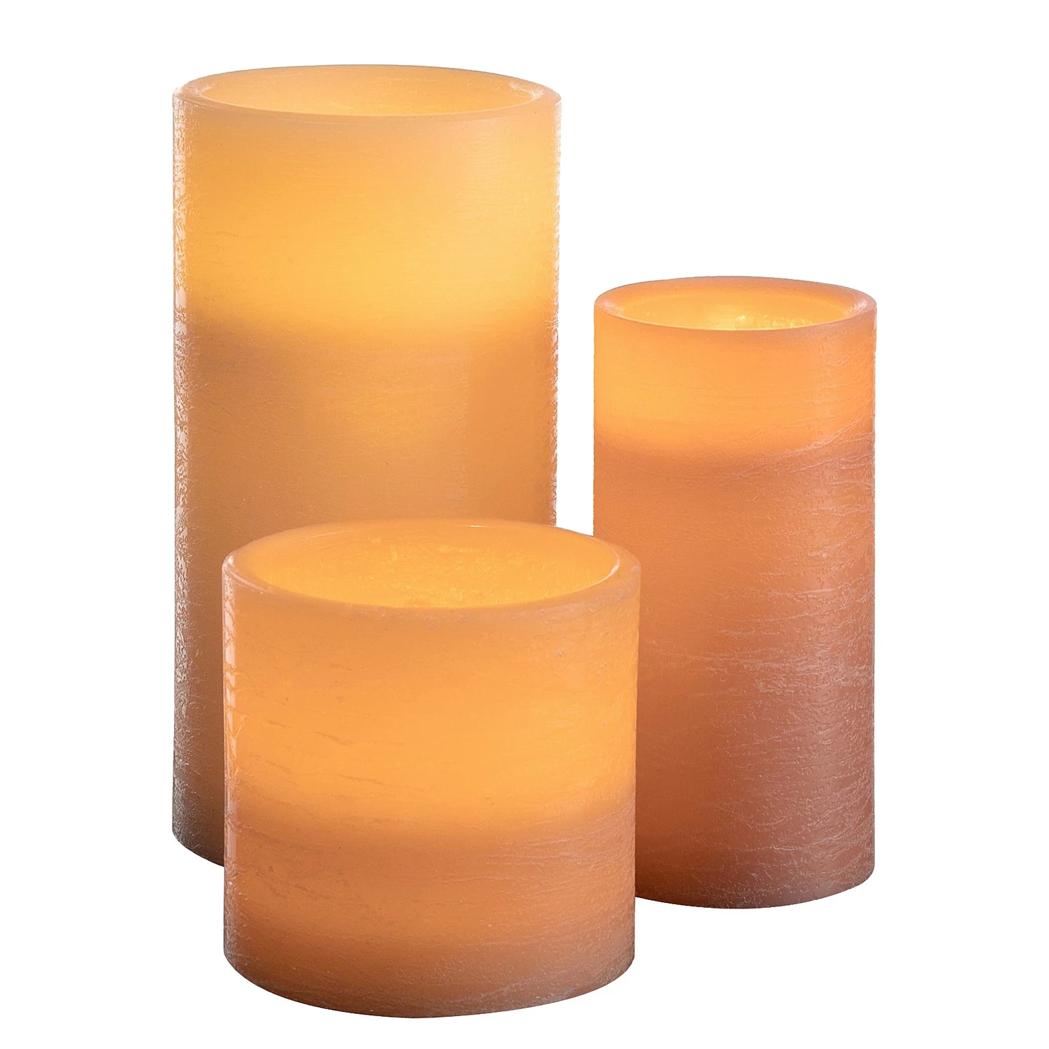 Pauleen LED-Kerze Shine (3er-Set) - Wachs - 3-flammig 3 Pauleen LED-Kerze Shine (3er-Set) - Wachs - 3-flammig