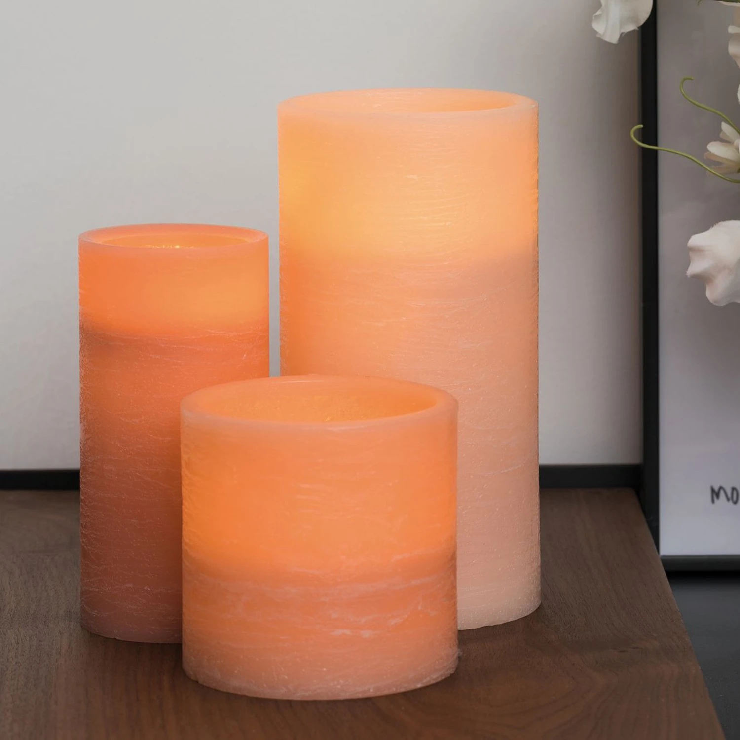 Pauleen LED-Kerze Shine (3er-Set) - Wachs - 3-flammig 4 Pauleen LED-Kerze Shine (3er-Set) - Wachs - 3-flammig – Bild 2