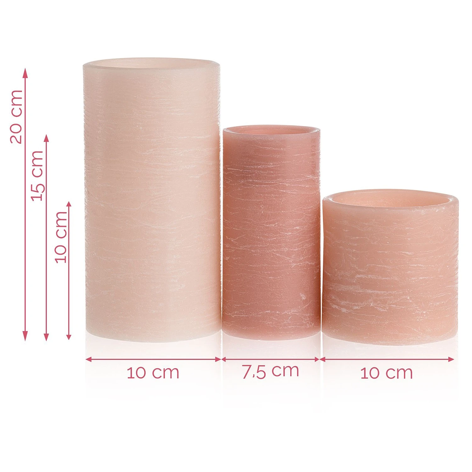 Pauleen LED-Kerze Shine (3er-Set) - Wachs - 3-flammig 10 Pauleen LED-Kerze Shine (3er-Set) - Wachs - 3-flammig – Bild 8