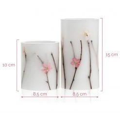 Pauleen LED-Kerze Shiny Blossom (2er-Set) - Wachs - 2-flammig 21 Pauleen LED-Kerze Shiny Blossom (2er-Set) - Wachs - 2-flammig -Günstiges Deko Geschäft 1000192703 210430 11295700017 SKETCH DETAILS P000000001000192703 sketch