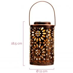 Pauleen Solar-Laterne Sunshine Grace - Aluminium - 1-flammig -Günstiges Deko Geschäft 1000214496 210430 11312000070 SKETCH DETAILS P000000001000214496 sketch