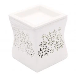 Candle-Lite Company Elektrische Duftlampe Nata - Keramik -Weiß