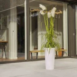 Siena Garden Pflanzkübel Lille - Polypropylen - Weiß -Günstiges Deko Geschäft 1000219253 200729 10242500011 MOOD DETAILS P000000001000219253 mood