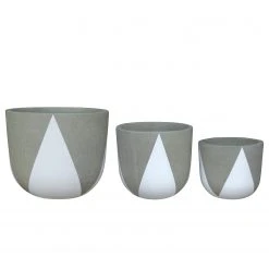 Twentyfour Pflanzenkübel Cuincy (3-teilig) - Polystone -Günstiges Deko Geschäft 1000226583 210827 12210400024 DETAILS P000000001000226583