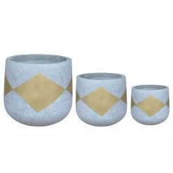 Twentyfour Pflanzenkübel Etival (3-teilig) - Polystone -Günstiges Deko Geschäft 1000226609 210827 12210400027 DETAILS P000000001000226609