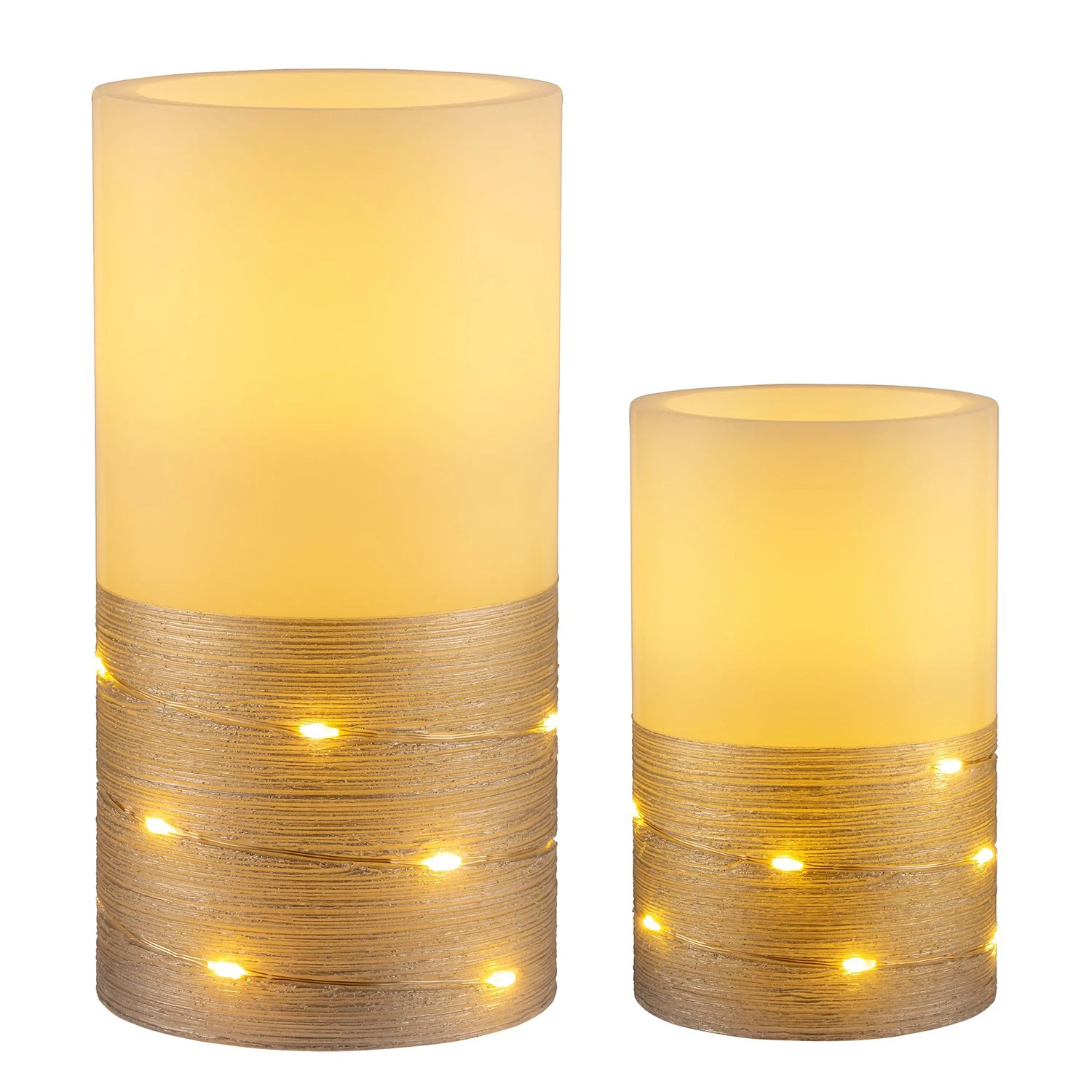 Pauleen Wachskerze Fairy Lights (2er-Set) - Wachs - 2-flammig 3 Pauleen Wachskerze Fairy Lights (2er-Set) - Wachs - 2-flammig