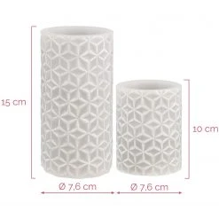 Pauleen Wachskerze Cosy Ornament (2er-Set) - Wachs - 2-flammig -Günstiges Deko Geschäft 1000229348 210430 11320100097 SKETCH DETAILS P000000001000229348 sketch