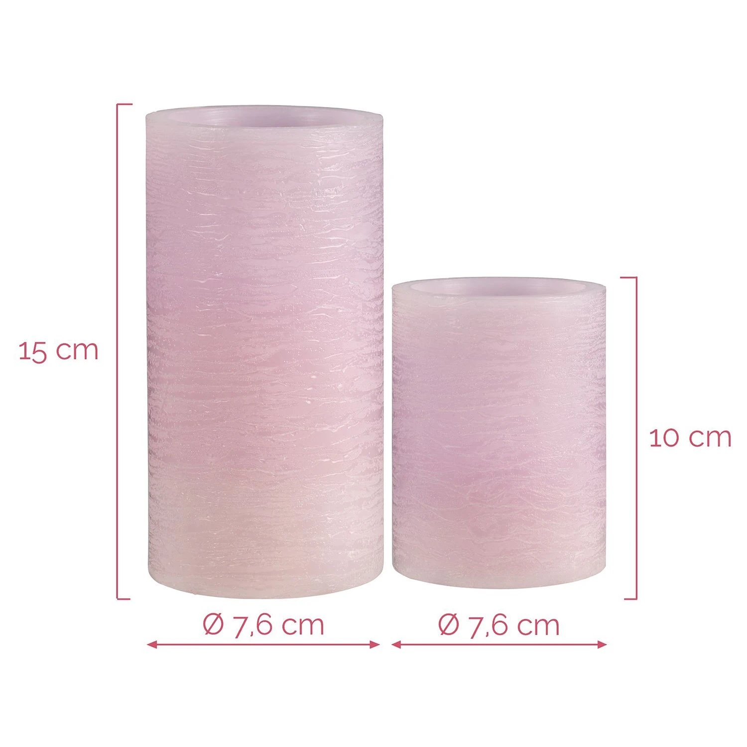 Pauleen Wachskerze Cosy Lilac (2er-Set) - Wachs - 2-flammig 10 Pauleen Wachskerze Cosy Lilac (2er-Set) - Wachs - 2-flammig – Bild 8