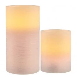 Pauleen Wachskerze Cosy Lilac (2er-Set) - Wachs - 2-flammig