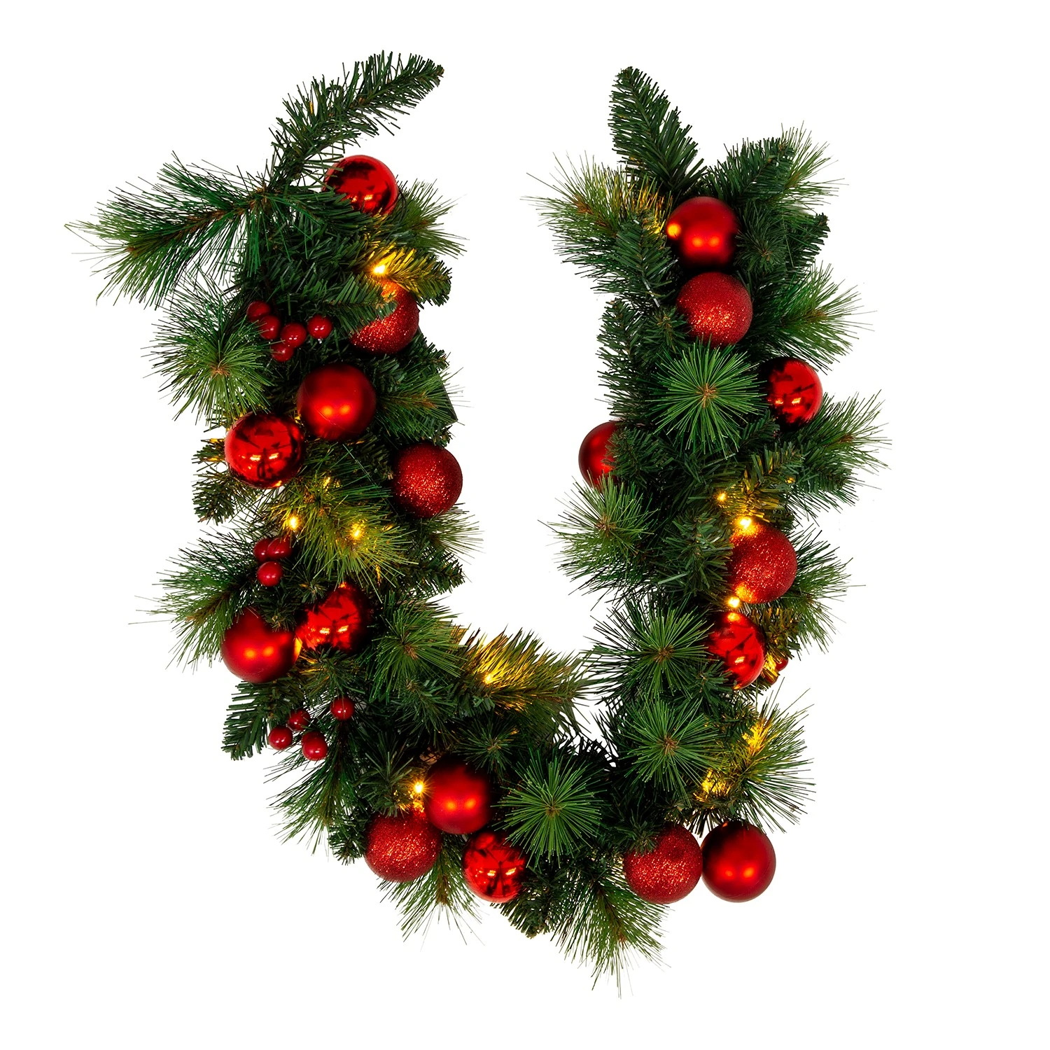 Näve Lichterkette Morvan - Polyester PVC / Kupfer - 20-flammig 3 Näve Lichterkette Morvan - Polyester PVC / Kupfer - 20-flammig