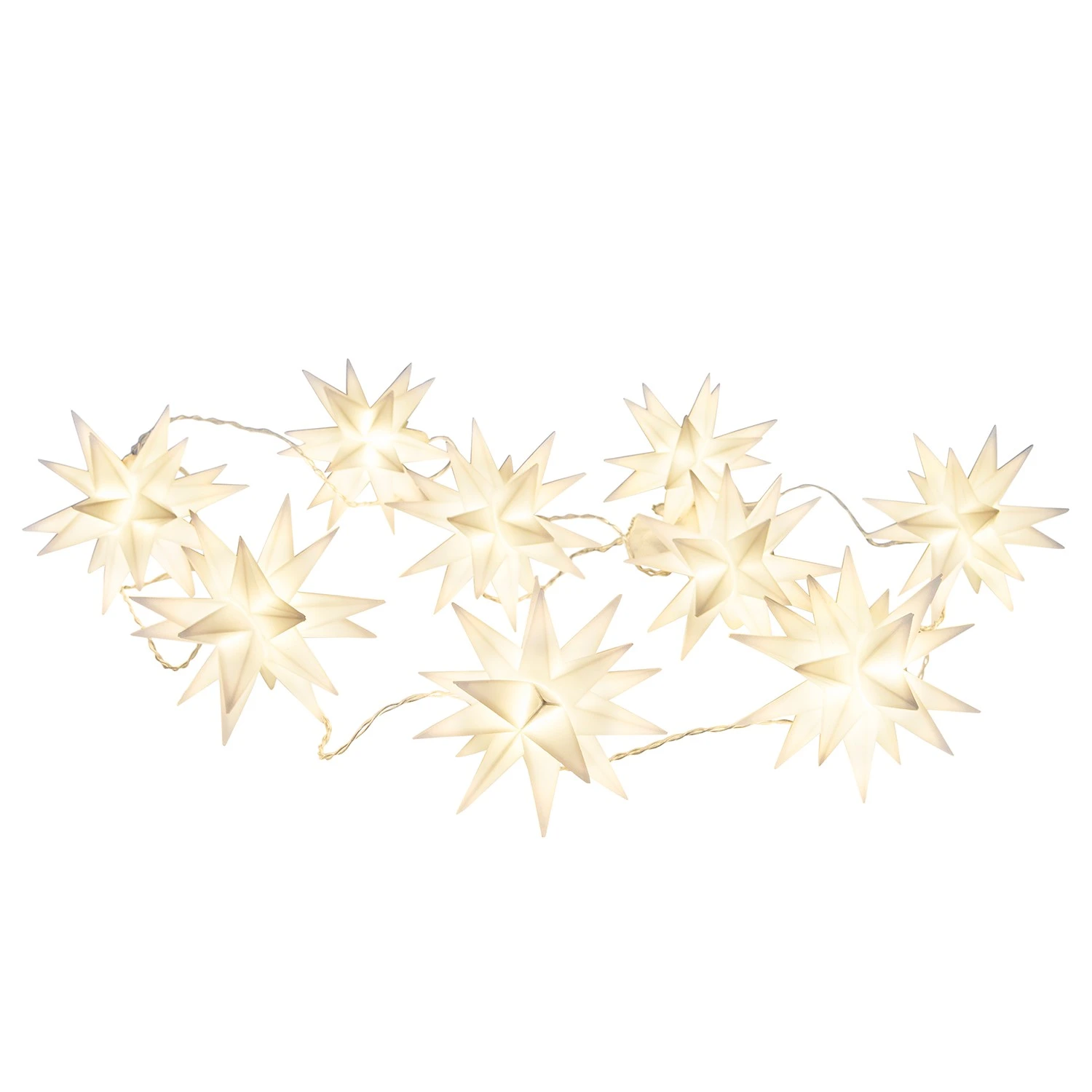 Näve LED-Lichterkette Mosnac I - Polyester PVC - 9-flammig 3 Näve LED-Lichterkette Mosnac I - Polyester PVC - 9-flammig