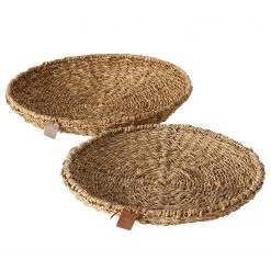 Boltze Schale Sophy (2-teilig) - Seegras - Braun