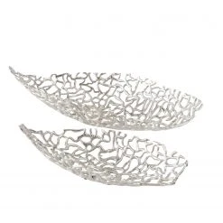 Boltze Schale Fidan III (2-teilig) - Aluminium - Silber -Günstiges Deko Geschäft 1000236359 210202 12472600122 DETAILS P000000001000236359