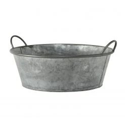 Boltze Pflanztopf Jackson IV (3-teilig) - Zink - Grau -Günstiges Deko Geschäft 1000236410 210202 12475600338 DETAILS P000000001000236410