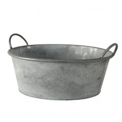 Boltze Pflanztopf Jackson IV (3-teilig) - Zink - Grau -Günstiges Deko Geschäft 1000236410 210202 12475600340 DETAILS P000000001000236410