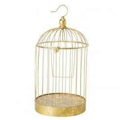 Boltze Vogelkäfig Gia (2-teilig) - Eisen - Gold -Günstiges Deko Geschäft 1000236447 210202 12482100457 DETAILS P000000001000236447