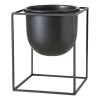 Boltze Pflanztopf Kumbo (2-teilig) - Eisen - Schwarz -Günstiges Deko Geschäft 1000236546 210202 12495400773 IMAGE P000000001000236546
