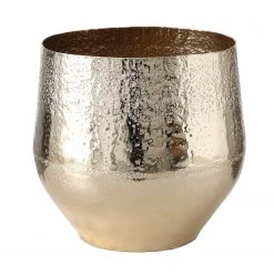 Boltze Pflanztopf Cesarean (3-teilig) - Aluminium - Champagner -Günstiges Deko Geschäft 1000236564 210202 12502300843 DETAILS P000000001000236564