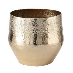 Boltze Pflanztopf Cesarean (3-teilig) - Aluminium - Champagner -Günstiges Deko Geschäft 1000236564 210202 12502400844 DETAILS P000000001000236564