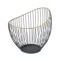 Boltze Schale Yoko II (2-teilig) - Eisen - Schwarz -Günstiges Deko Geschäft 1000236624 210202 12514101035 DETAILS P000000001000236624