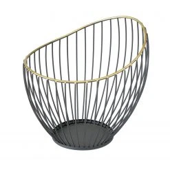 Boltze Schale Yoko II (2-teilig) - Eisen - Schwarz -Günstiges Deko Geschäft 1000236624 210202 12514101036 DETAILS P000000001000236624