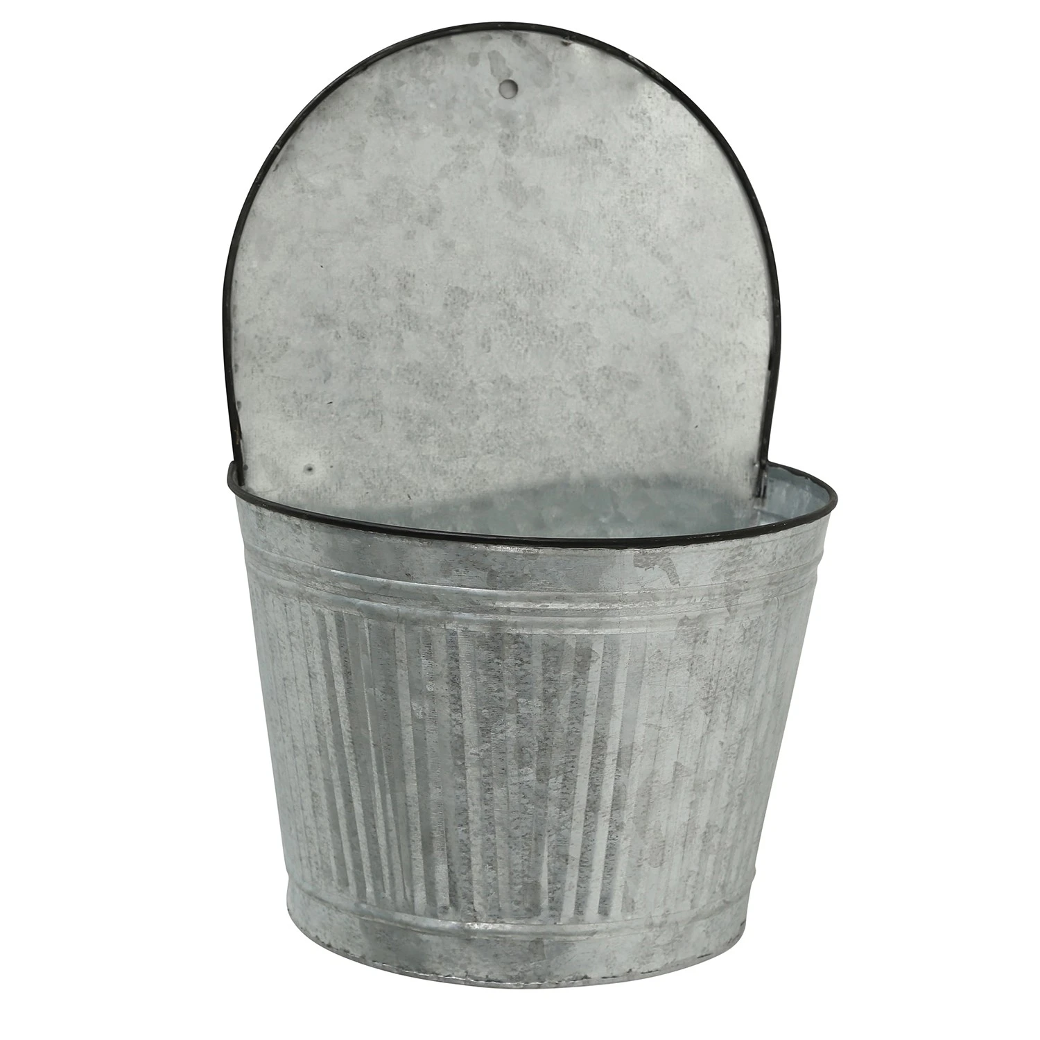 Boltze Pflanztopf Cottage II (3-teilig) - Zink - Grau 4 Boltze Pflanztopf Cottage II (3-teilig) - Zink - Grau – Bild 2