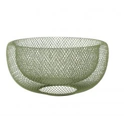 Boltze Schale Seoul II (2-teilig) - Eisen - Olivgrün -Günstiges Deko Geschäft 1000236664 210202 12514801153 DETAILS P000000001000236664