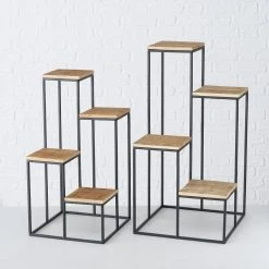 Boltze Pflanztisch Peyo (2-teilig) - Eisen - Natur -Günstiges Deko Geschäft 1000236686 210202 12515101215 MOOD DETAILS P000000001000236686 mood