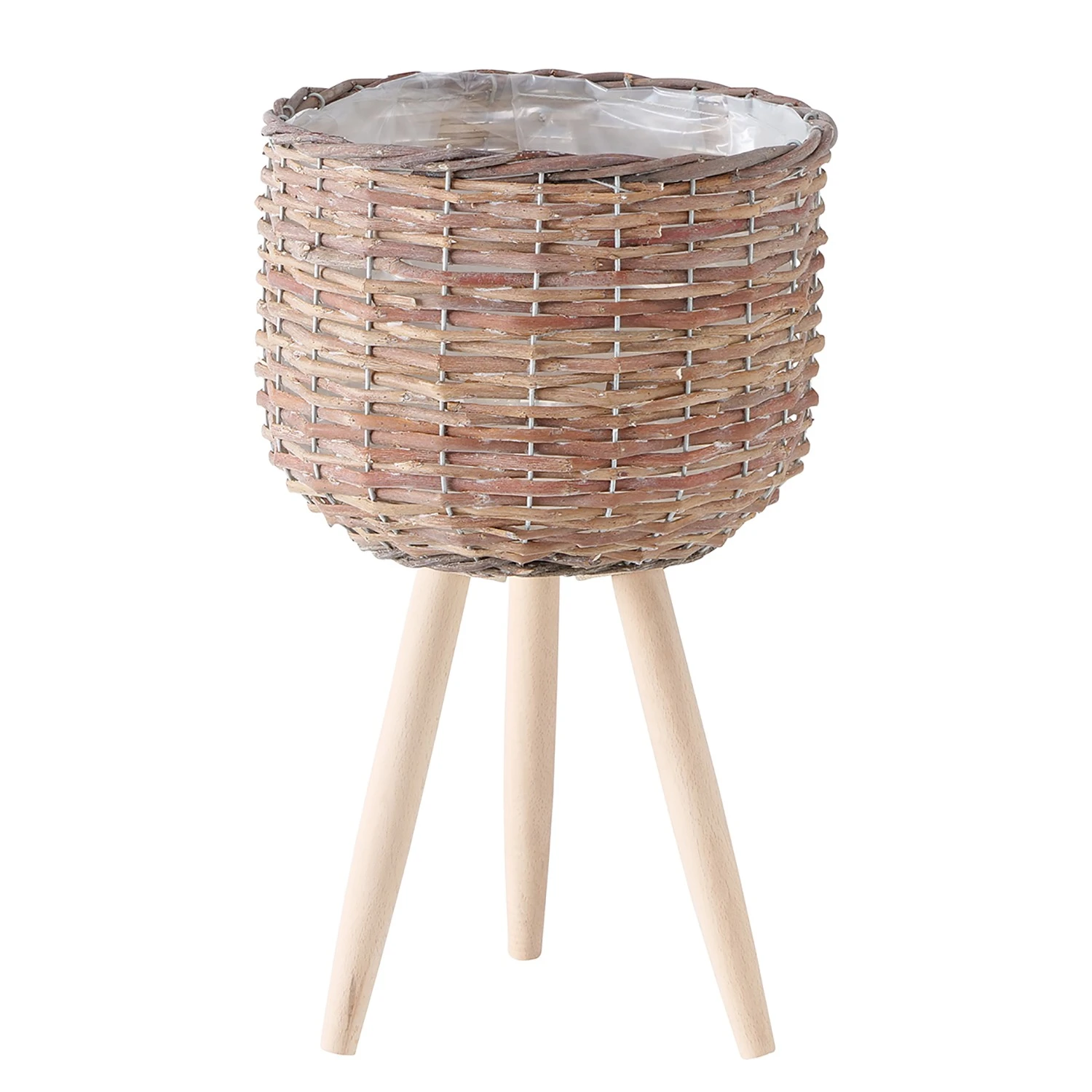 Boltze Pflanzkorb Luy (3-teilig) - Weide - Braun 6 Boltze Pflanzkorb Luy (3-teilig) - Weide - Braun – Bild 4