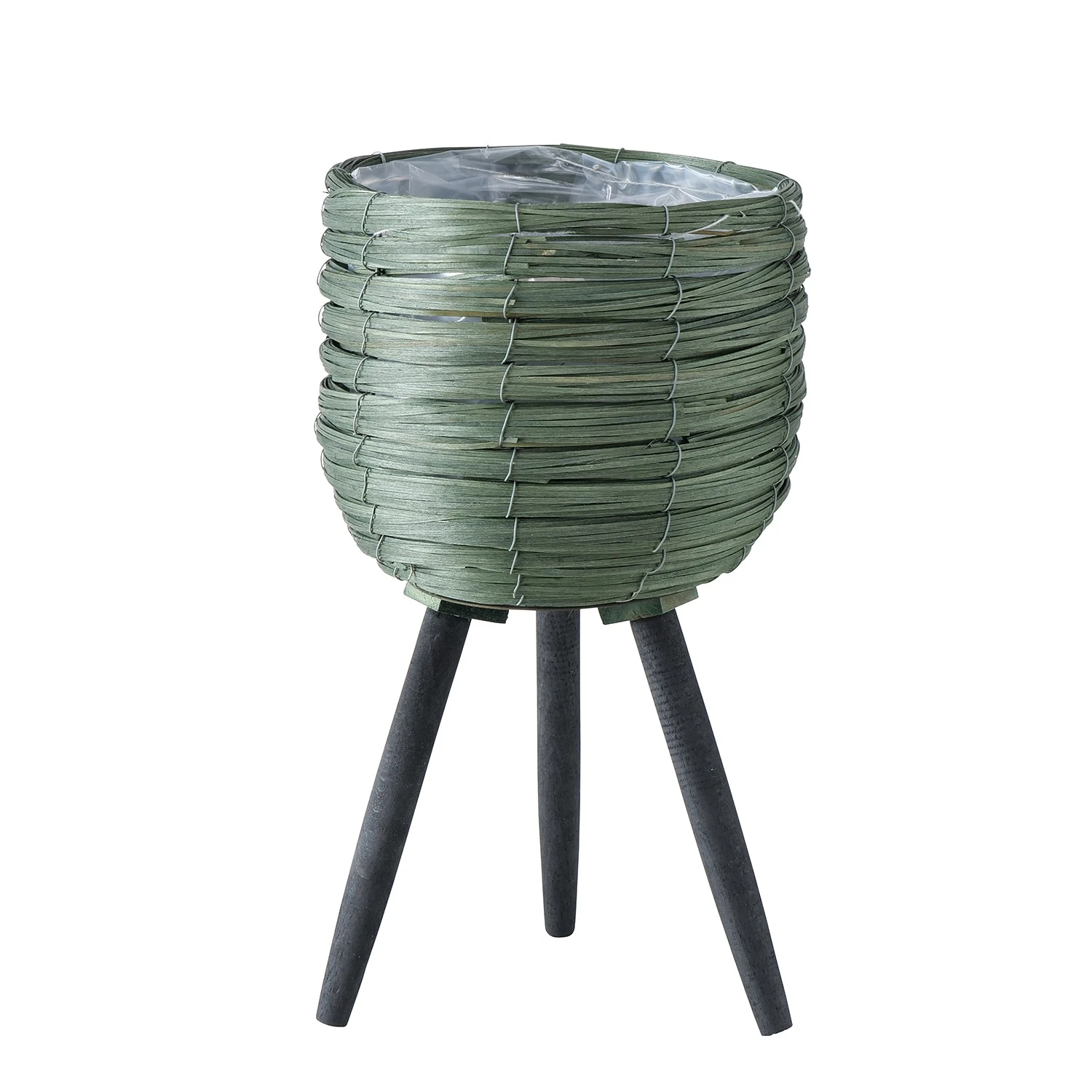 Boltze Pflanztopf Kahre (2-teilig) - Pappel - Khaki 6 Boltze Pflanztopf Kahre (2-teilig) - Pappel - Khaki – Bild 4