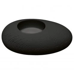 Kleine Wolke Kerzenhalter Candle - Polyresin - Schwarz