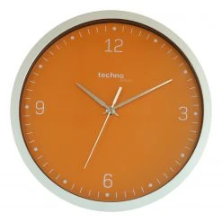 Technoline Wanduhr WT 9000 - Kunststoff - Orange