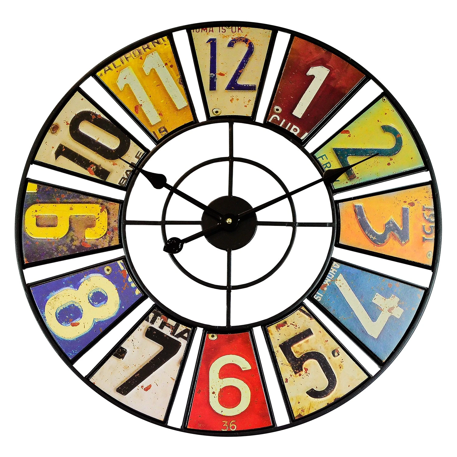 Technoline Wanduhr WT 1614 - Holz - Mehrfarbig 3 Technoline Wanduhr WT 1614 - Holz - Mehrfarbig