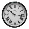 Technoline Wanduhr WT 7050 - Aluminium / Glas - Schwarz -Günstiges Deko Geschäft 1000246078 210204 08483500063 IMAGE P000000001000246078