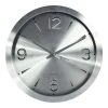 Technoline Wanduhr Doucier - Aluminium / Glas - Silber -Günstiges Deko Geschäft 1000246119 210204 08483800115 IMAGE P000000001000246119
