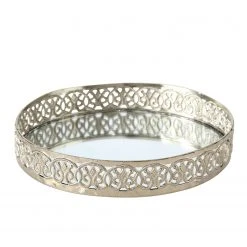 Boltze Kerzenteller Suin (3-teilig) - Eisen - Silber -Günstiges Deko Geschäft 1000247334 210219 09575800065 DETAILS P000000001000247334