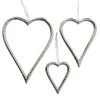 Boltze Dekoanhänger Herz I (3-teilig) - Aluminium - Silber -Günstiges Deko Geschäft 1000247346 210219 09580200092 IMAGE P000000001000247346