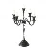 Boltze Kerzenhalter Victoria I - Aluminium - Schwarz -Günstiges Deko Geschäft 1000247487 210219 09582600380 IMAGE P000000001000247487