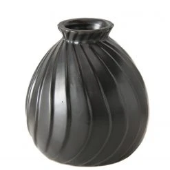 Boltze Vase Zalina (4-teilig) - Porzellan - Schwarz -Günstiges Deko Geschäft 1000247559 210219 10104400079 DETAILS P000000001000247559
