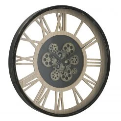 Boltze Wanduhr Takto - Eisen - Natur