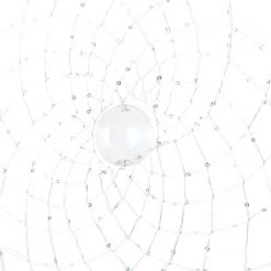 Boltze Traumfänger Romance - Feder - Weiß - Durchmesser: 26 cm -Günstiges Deko Geschäft 1000247887 210219 10111600483 DETAILS P000000001000247887