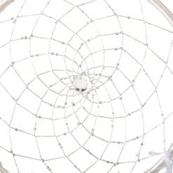 Boltze Traumfänger Romance - Feder - Weiß - Durchmesser: 26 cm -Günstiges Deko Geschäft 1000247887 210219 10111600487 DETAILS P000000001000247887