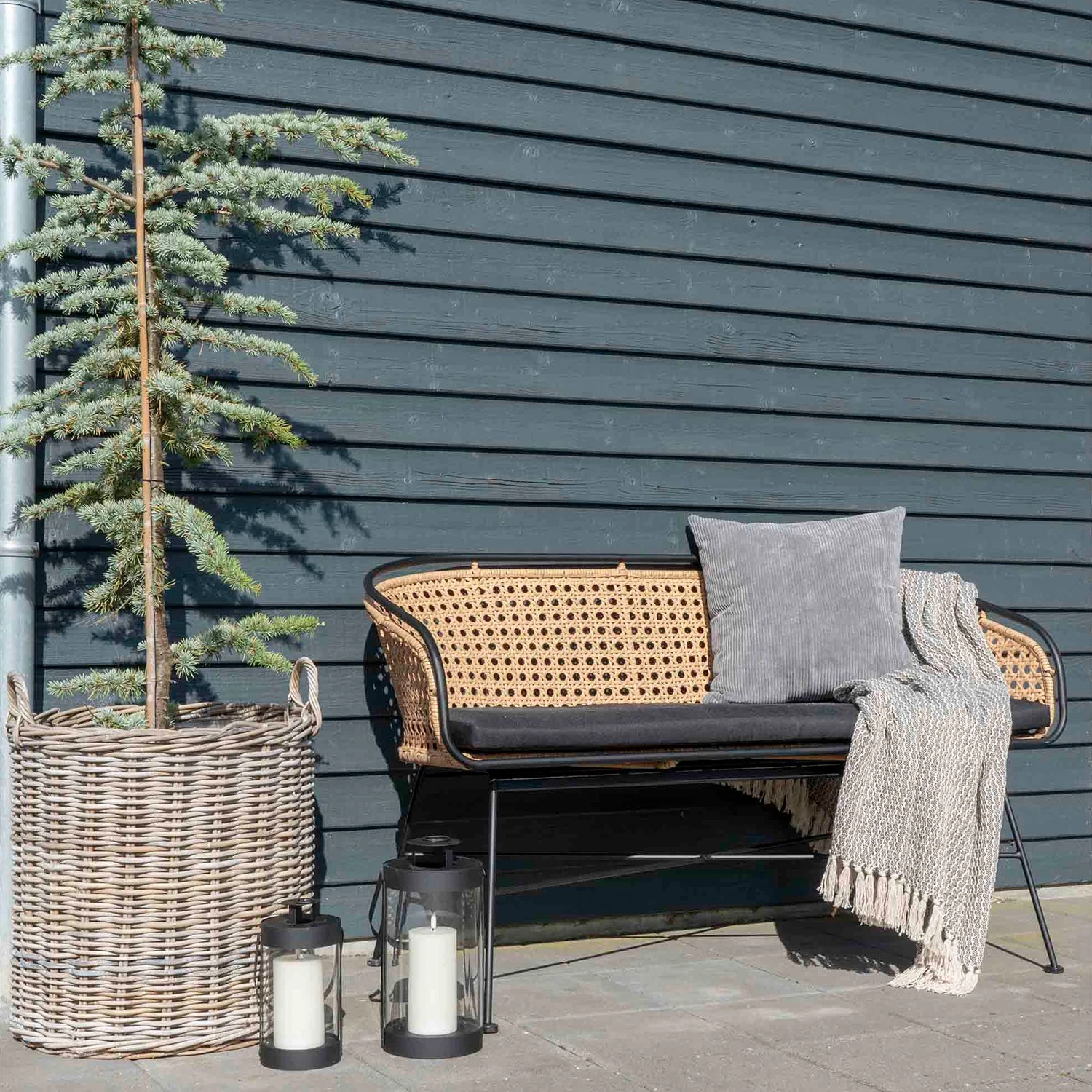 Twentyfour Laterne Bondi (2-teilig) - Kristallglas / Stahl - Transparent / Schwarz 6 Twentyfour Laterne Bondi (2-teilig) - Kristallglas / Stahl - Transparent / Schwarz – Bild 4